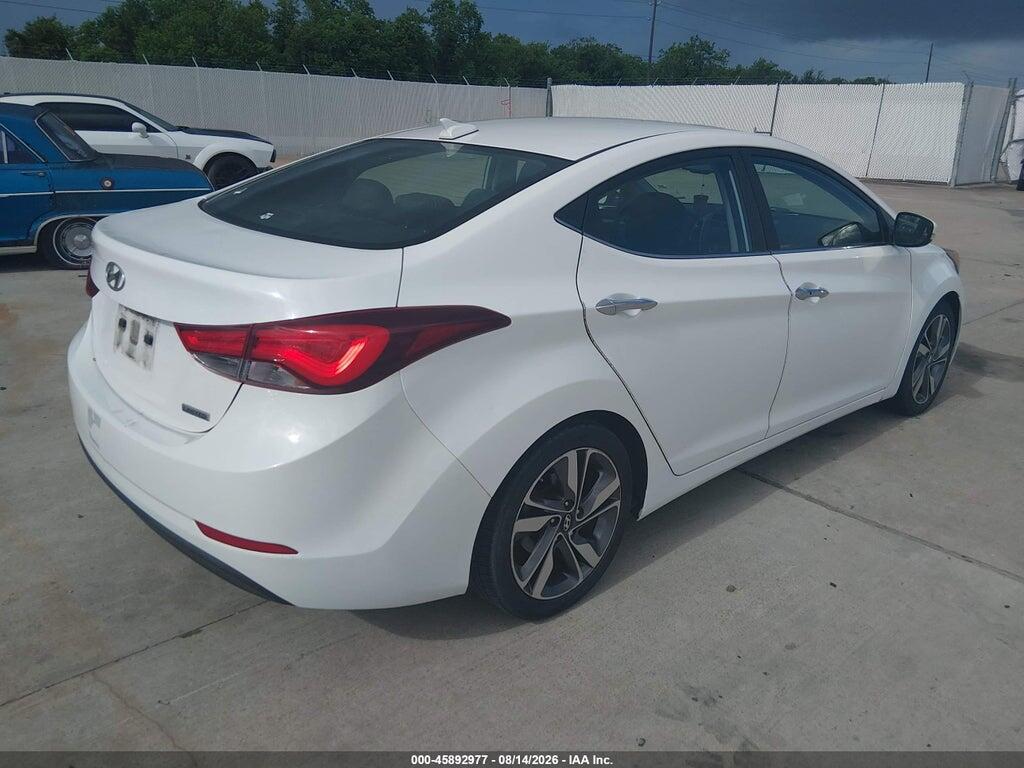 5NPDH4AE9EH488581 2014 HYUNDAI ELANTRA photo no. 4