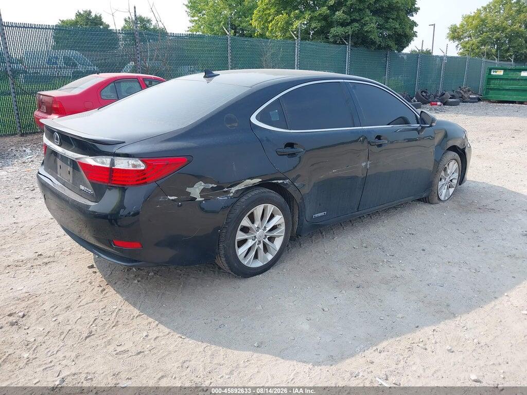 JTHBW1GG2E2067547 2014 LEXUS ES 300H photo no. 4