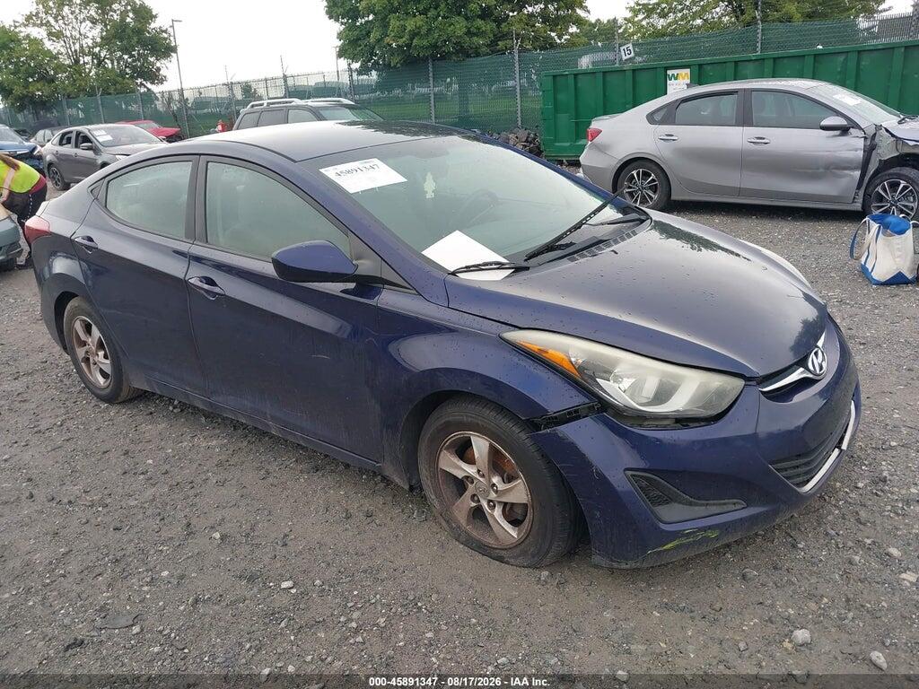 5NPDH4AE2EH537717 2014 HYUNDAI ELANTRA photo no. 1