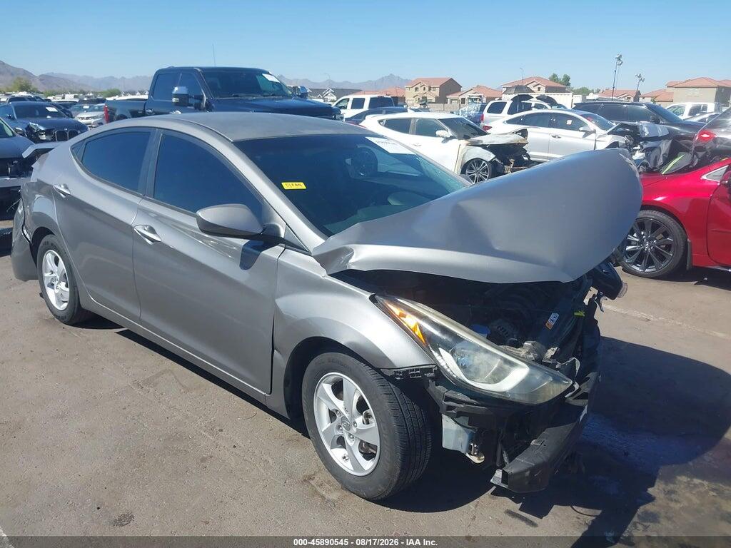 5NPDH4AE7EH449472 2014 HYUNDAI ELANTRA photo no. 1