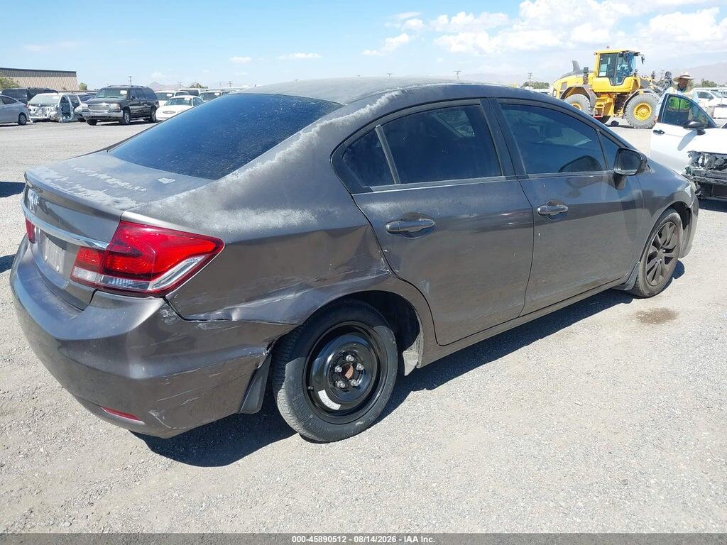 2HGFB2F51EH502040 2014 HONDA CIVIC photo no. 4