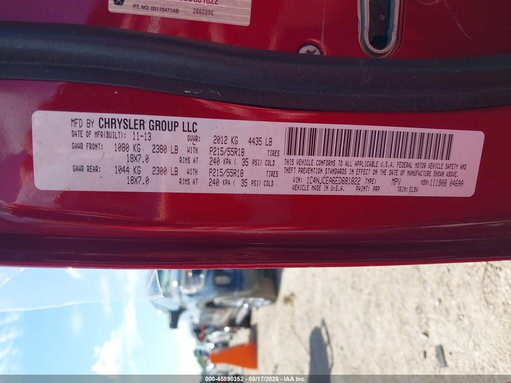 1C4NJCEA6ED681822 2014 JEEP COMPASS photo no. 9