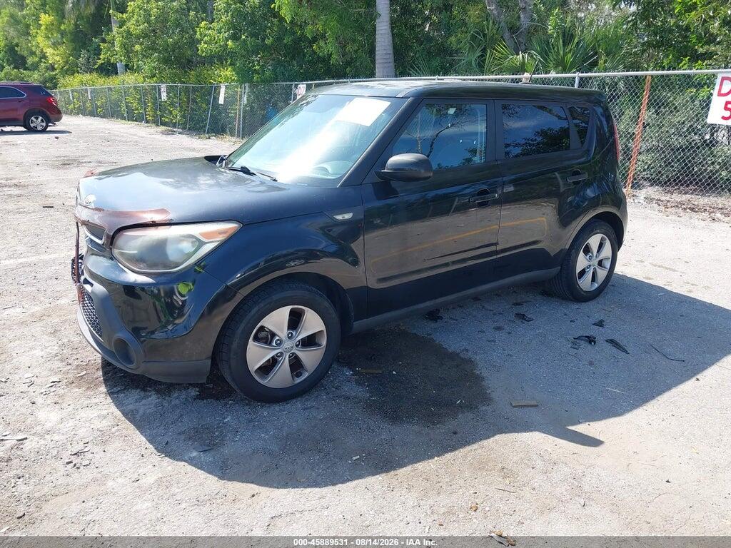 KNDJN2A28E7734322 2014 KIA SOUL photo no. 2