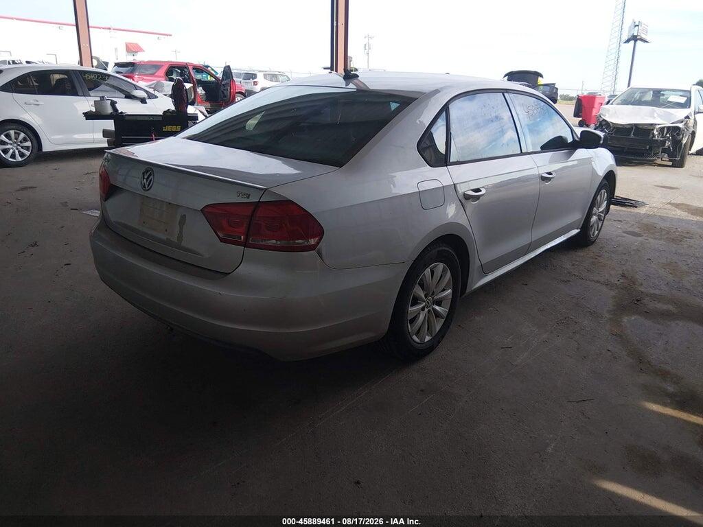 1VWAS7A34EC104896 2014 VOLKSWAGEN PASSAT photo no. 4