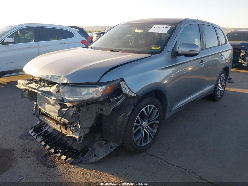 JA4AD3A33GZ017121 2016 MITSUBISHI OUTLANDER photo no. 2