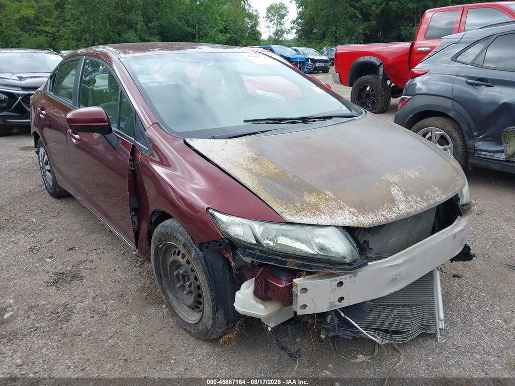 2HGFB2F52EH503066 2014 HONDA CIVIC photo no. 1