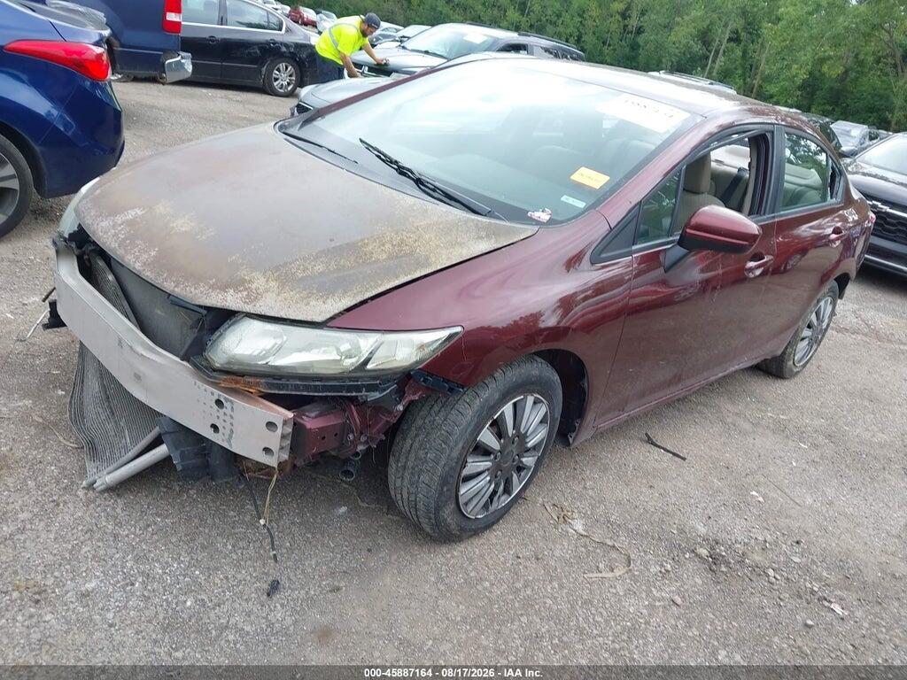 2HGFB2F52EH503066 2014 HONDA CIVIC photo no. 2