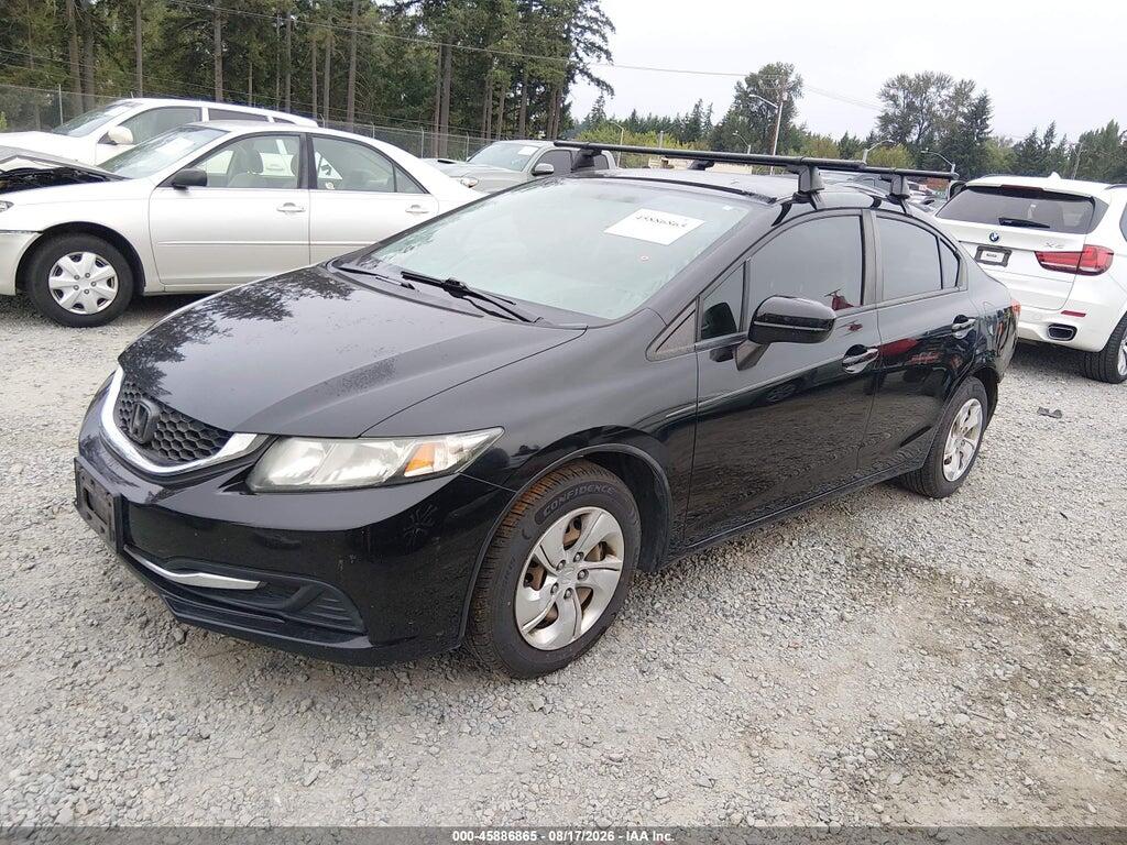 2HGFB2F58EH536282 2014 HONDA CIVIC photo no. 2