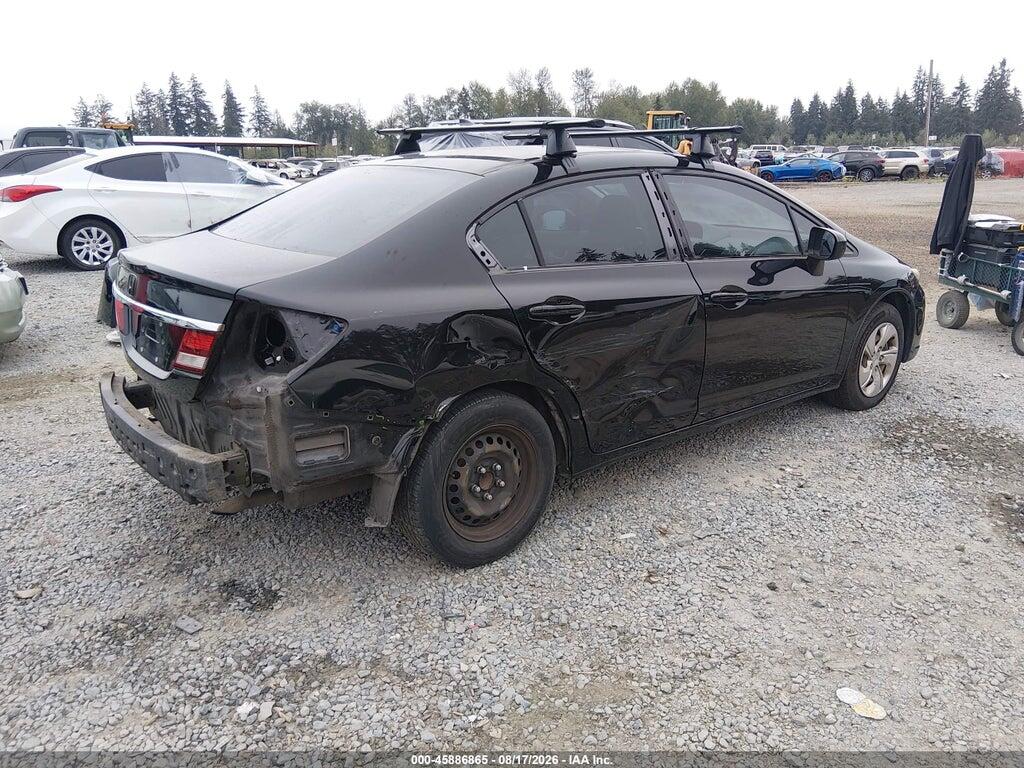 2HGFB2F58EH536282 2014 HONDA CIVIC photo no. 4