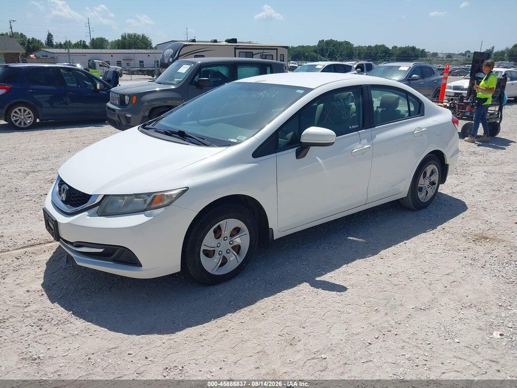 19XFB2F53EE042406 2014 HONDA CIVIC photo no. 2