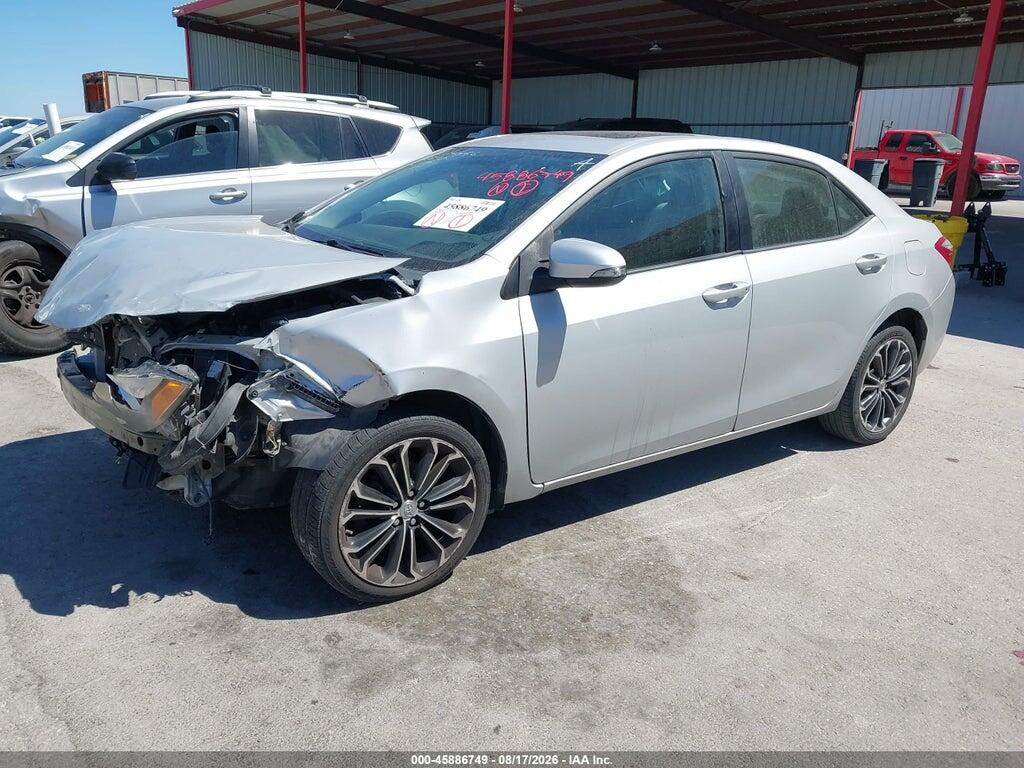 2T1BURHE8EC074913 2014 TOYOTA COROLLA photo no. 2