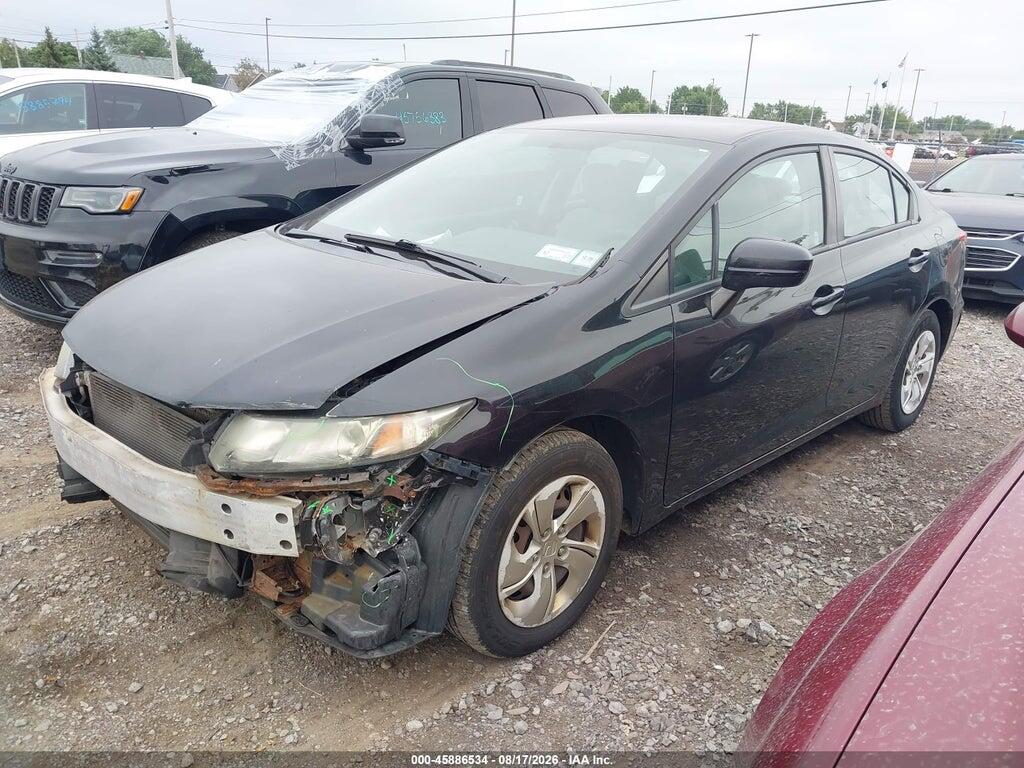 19XFB2F59EE249091 2014 HONDA CIVIC photo no. 2