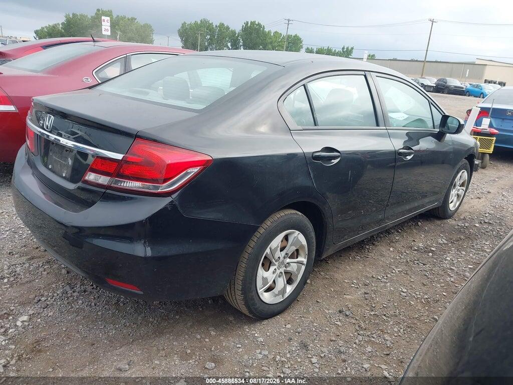 19XFB2F59EE249091 2014 HONDA CIVIC photo no. 4