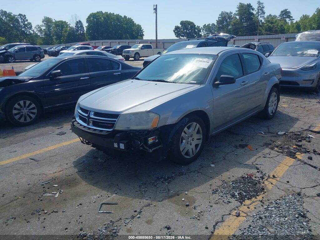 1C3CDZAB3EN140175 2014 DODGE AVENGER photo no. 2