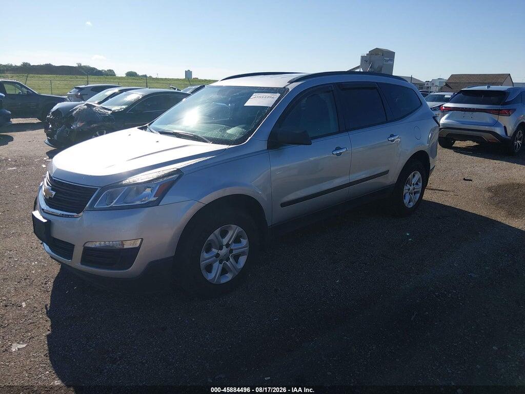 1GNKRFKD8EJ356416 2014 CHEVROLET TRAVERSE photo no. 2