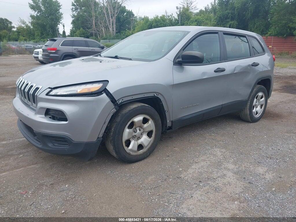 1C4PJLAB6EW104459 2014 JEEP CHEROKEE photo no. 2