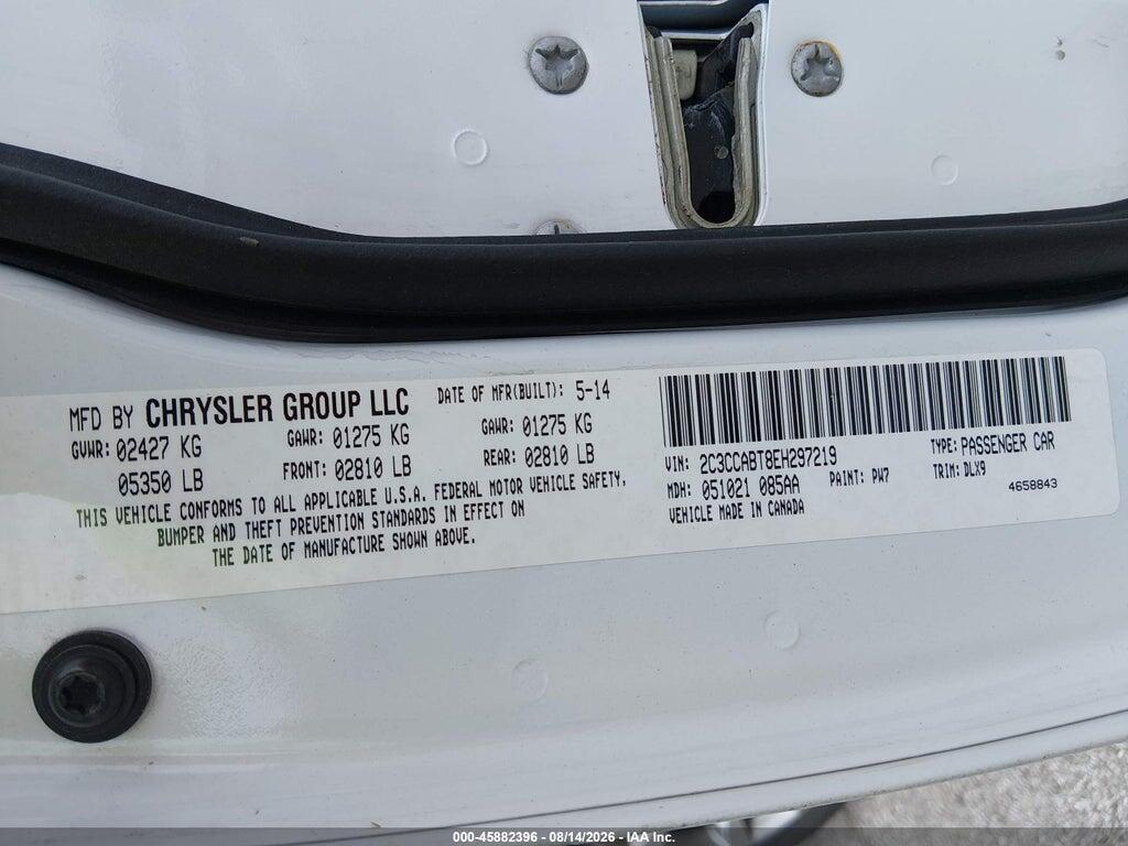 2C3CCABT8EH297219 2014 CHRYSLER 300 photo no. 9