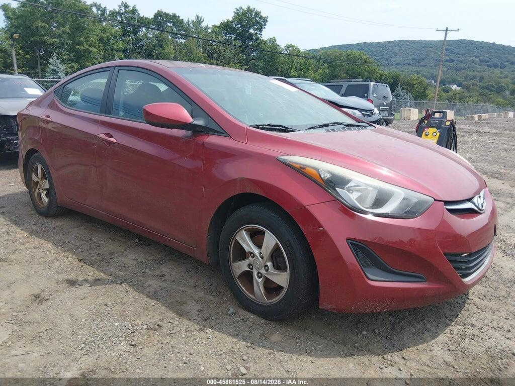5NPDH4AE2EH511666 2014 HYUNDAI ELANTRA photo no. 1