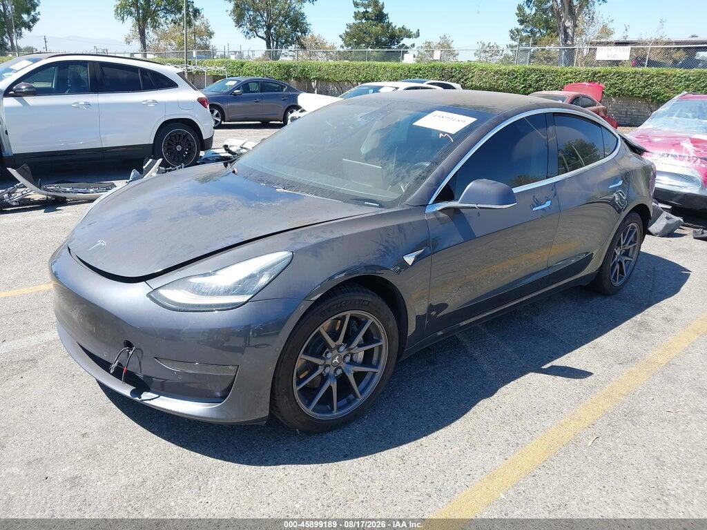 5YJ3E1EBXJF093241 2018 TESLA MODEL 3 photo no. 2