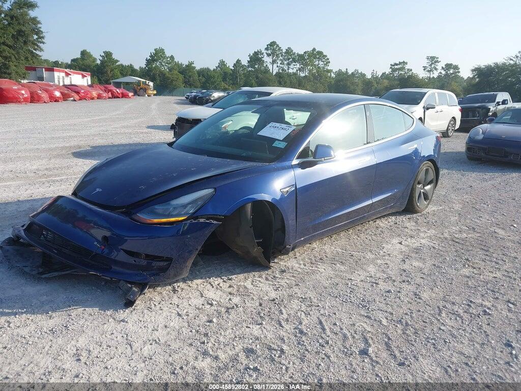 5YJ3E1EA0KF435465 2019 TESLA MODEL 3 photo no. 2