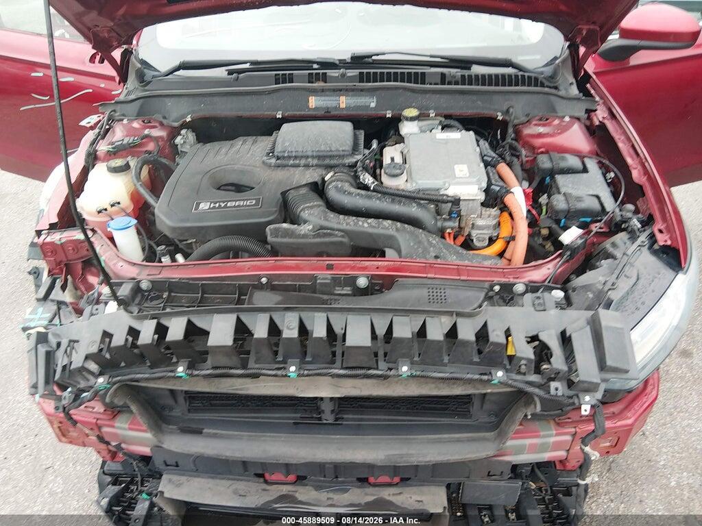3FA6P0LU5KR242411 2019 FORD FUSION HYBRID photo no. 10