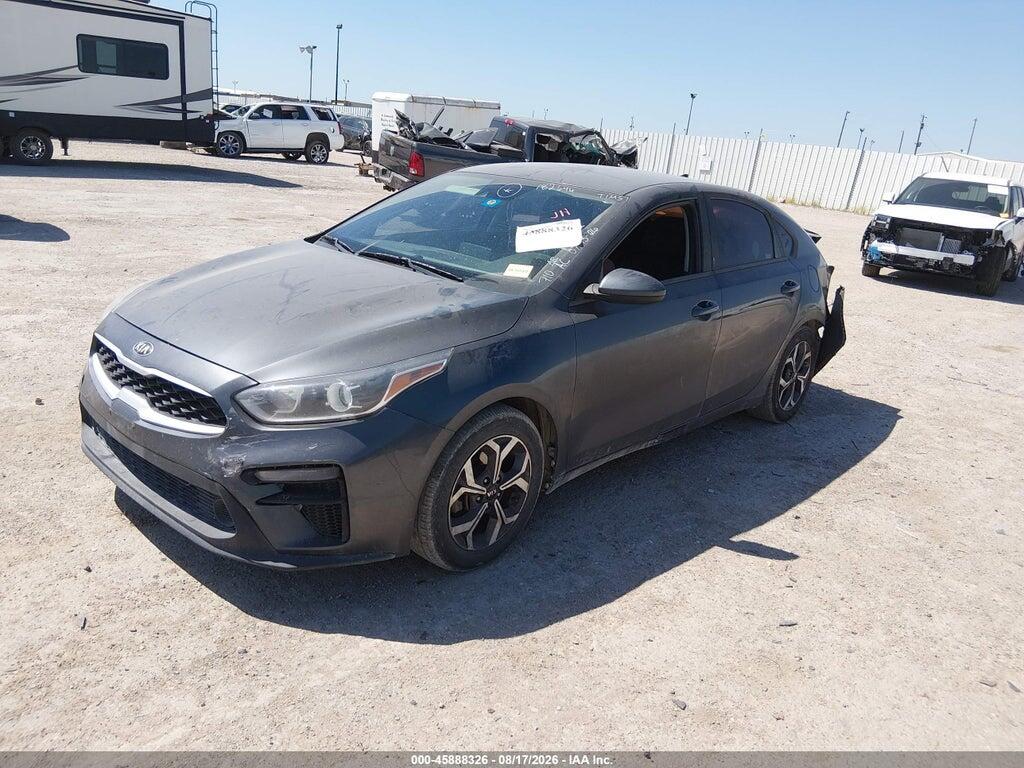 3KPF24AD7KE050482 2019 KIA FORTE photo no. 2