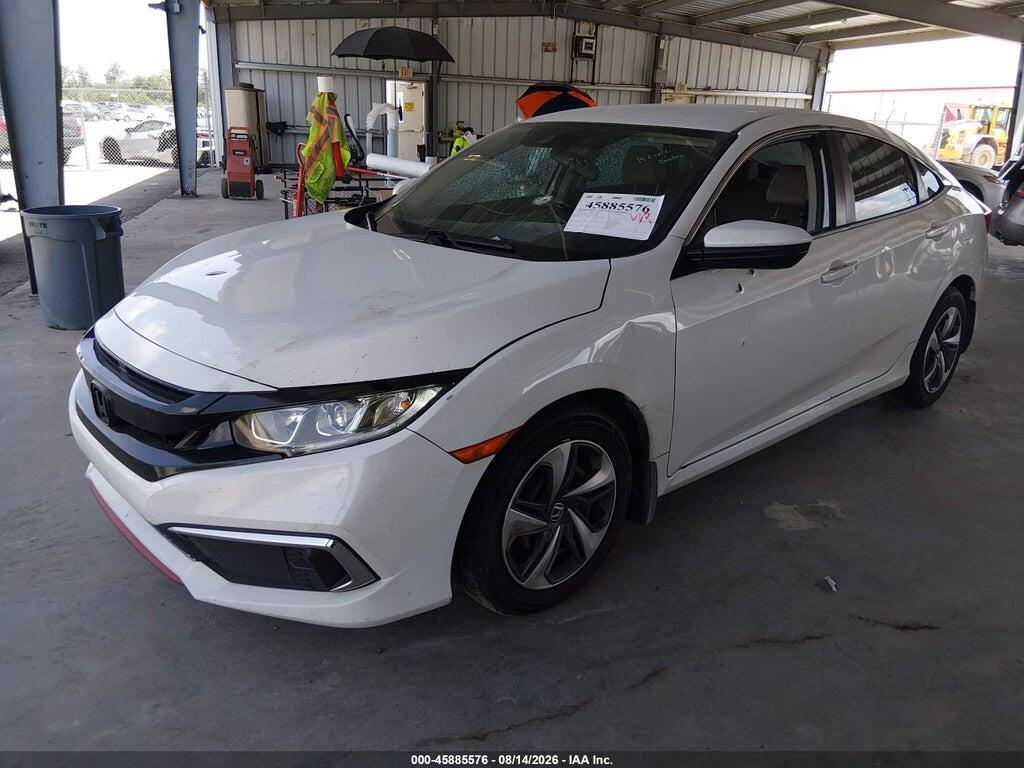 2HGFC2F61KH583445 2019 HONDA CIVIC photo no. 2