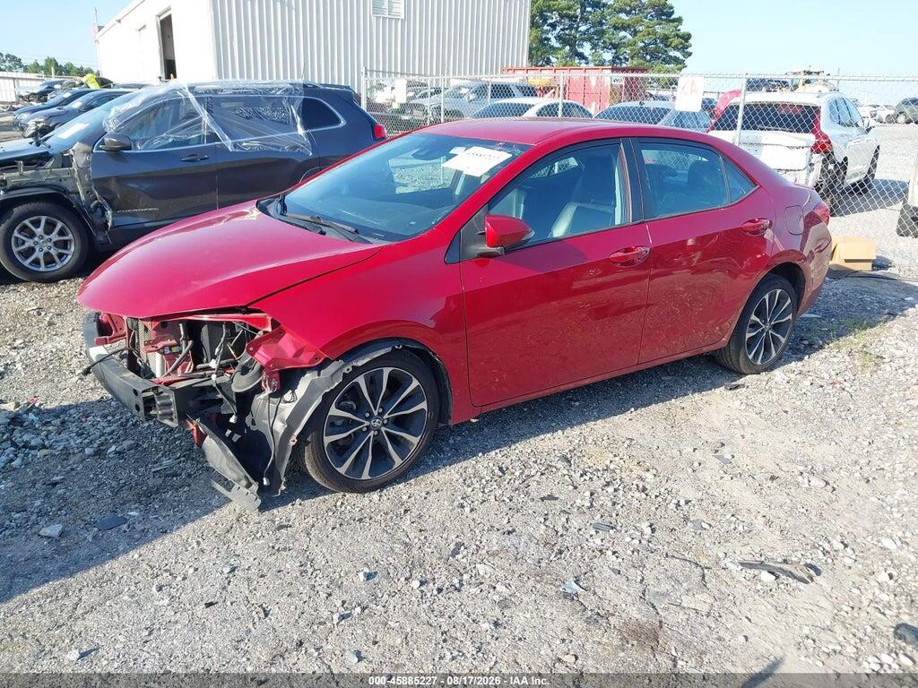 2T1BURHE8KC223669 2019 TOYOTA COROLLA photo no. 2