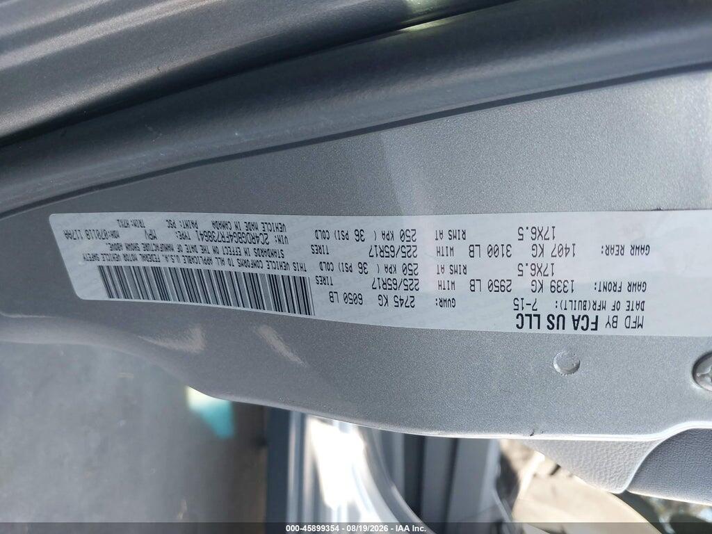 2C4RDGBG4FR738641 2015 DODGE GRAND CARAVAN photo no. 9