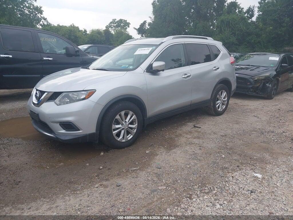 KNMAT2MT1FP546527 2015 NISSAN ROGUE photo no. 2