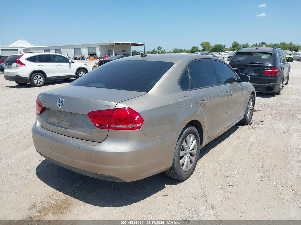 1VWAS7A36FC011203 2015 VOLKSWAGEN PASSAT photo no. 4