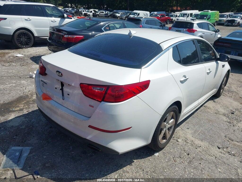 KNAGM4A78F5622876 2015 KIA OPTIMA photo no. 4