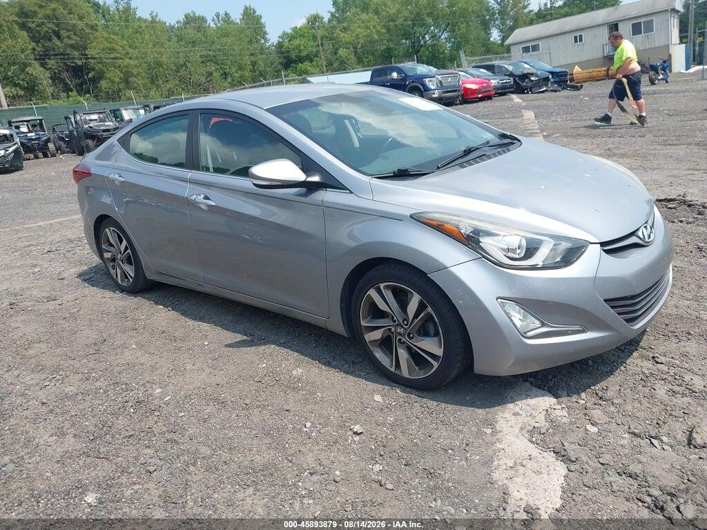 5NPDH4AE6GH673822 2016 HYUNDAI ELANTRA photo no. 1