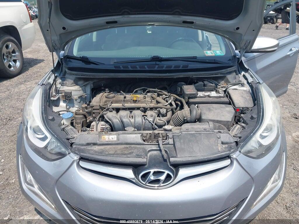 5NPDH4AE6GH673822 2016 HYUNDAI ELANTRA photo no. 10