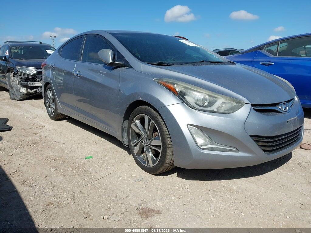 5NPDH4AE2GH676085 2016 HYUNDAI ELANTRA photo no. 1