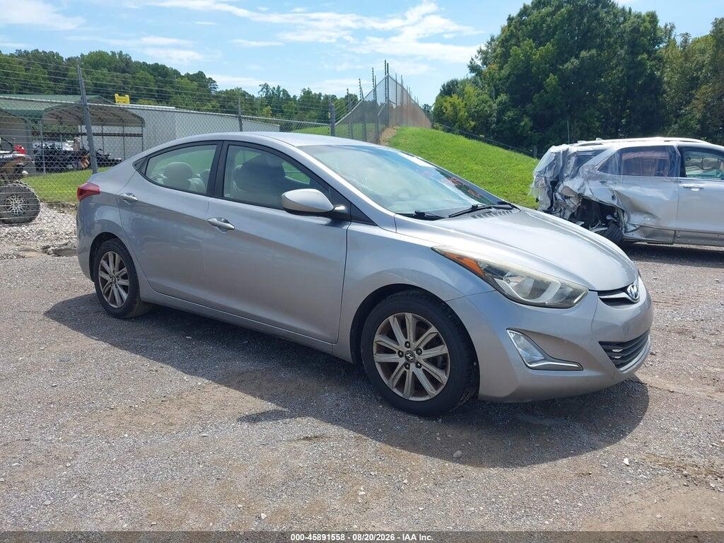 5NPDH4AE7GH680326 2016 HYUNDAI ELANTRA photo no. 1