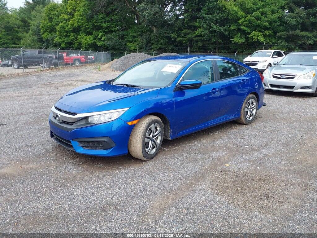 19XFC2F58GE039954 2016 HONDA CIVIC photo no. 2