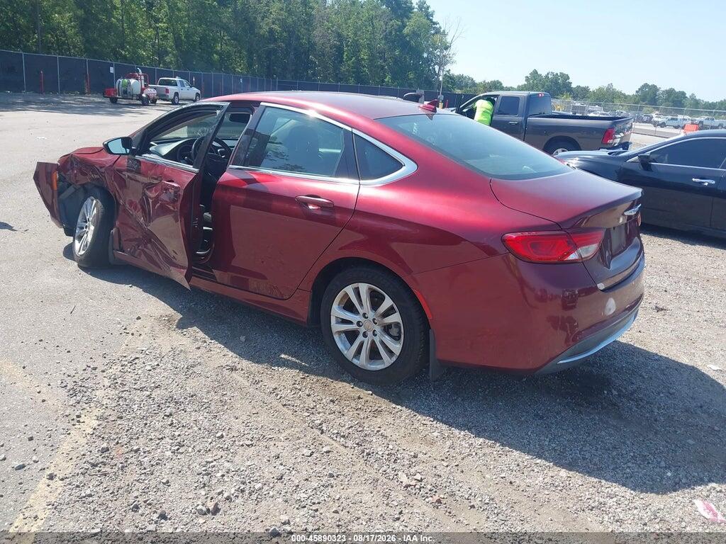 1C3CCCAB3GN125033 2016 CHRYSLER 200 photo no. 3
