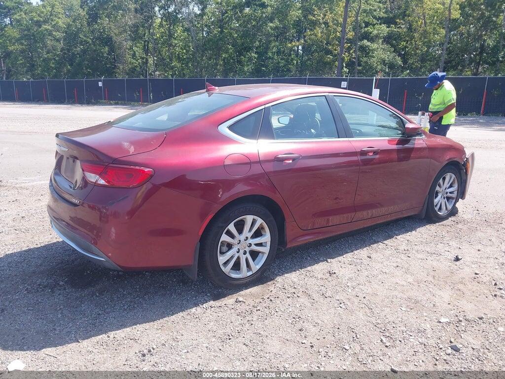 1C3CCCAB3GN125033 2016 CHRYSLER 200 photo no. 4