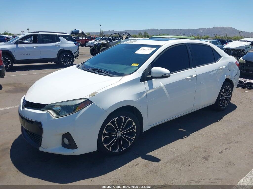 5YFBURHE7EP134437 2014 TOYOTA COROLLA photo no. 2
