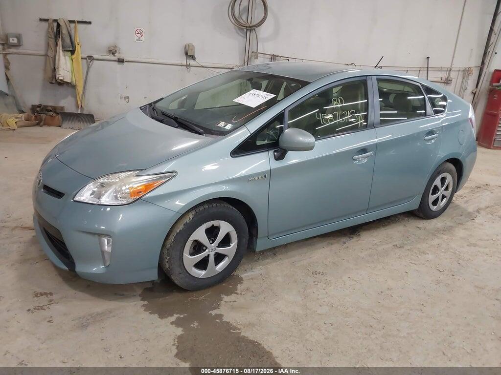 JTDKN3DU6E1838964 2014 TOYOTA PRIUS photo no. 2