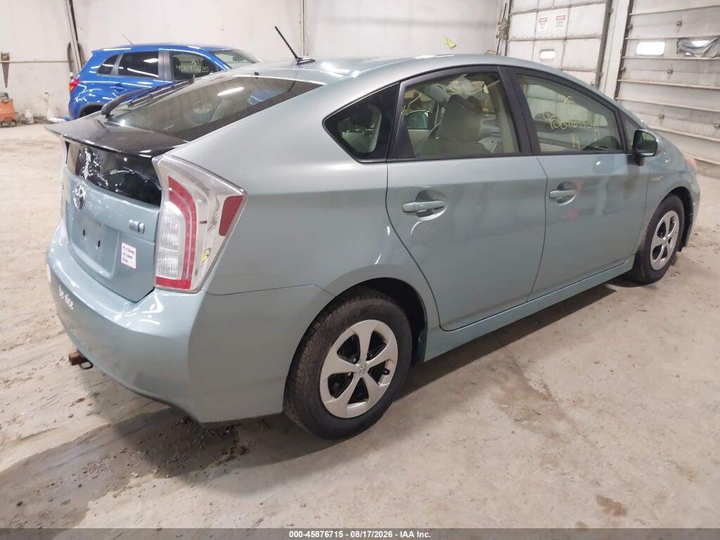 JTDKN3DU6E1838964 2014 TOYOTA PRIUS photo no. 4
