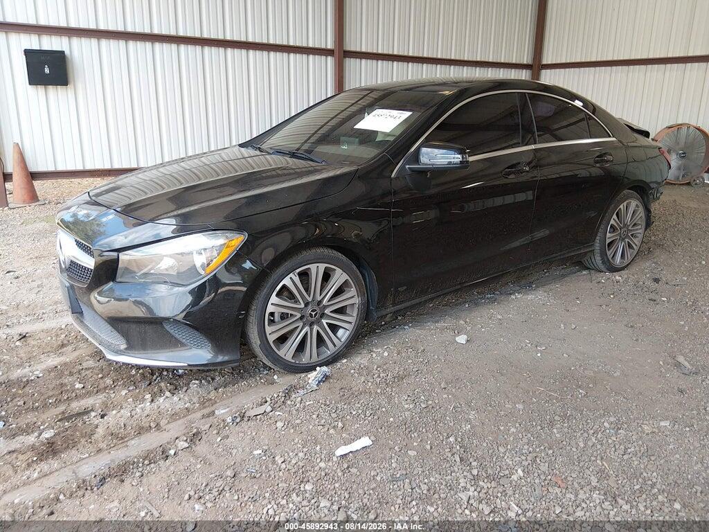 WDDSJ4EB5JN680558 2018 MERCEDES-BENZ CLA 250 photo no. 2