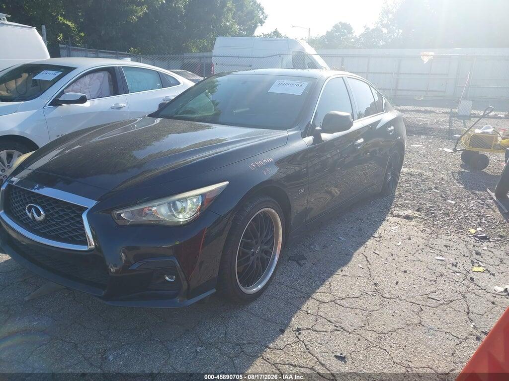JN1EV7AP0JM592184 2018 INFINITI Q50 photo no. 2