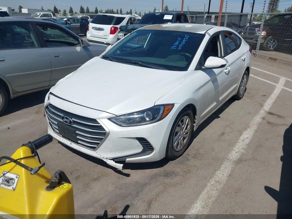 5NPD74LF1HH164604 2017 HYUNDAI ELANTRA photo no. 2
