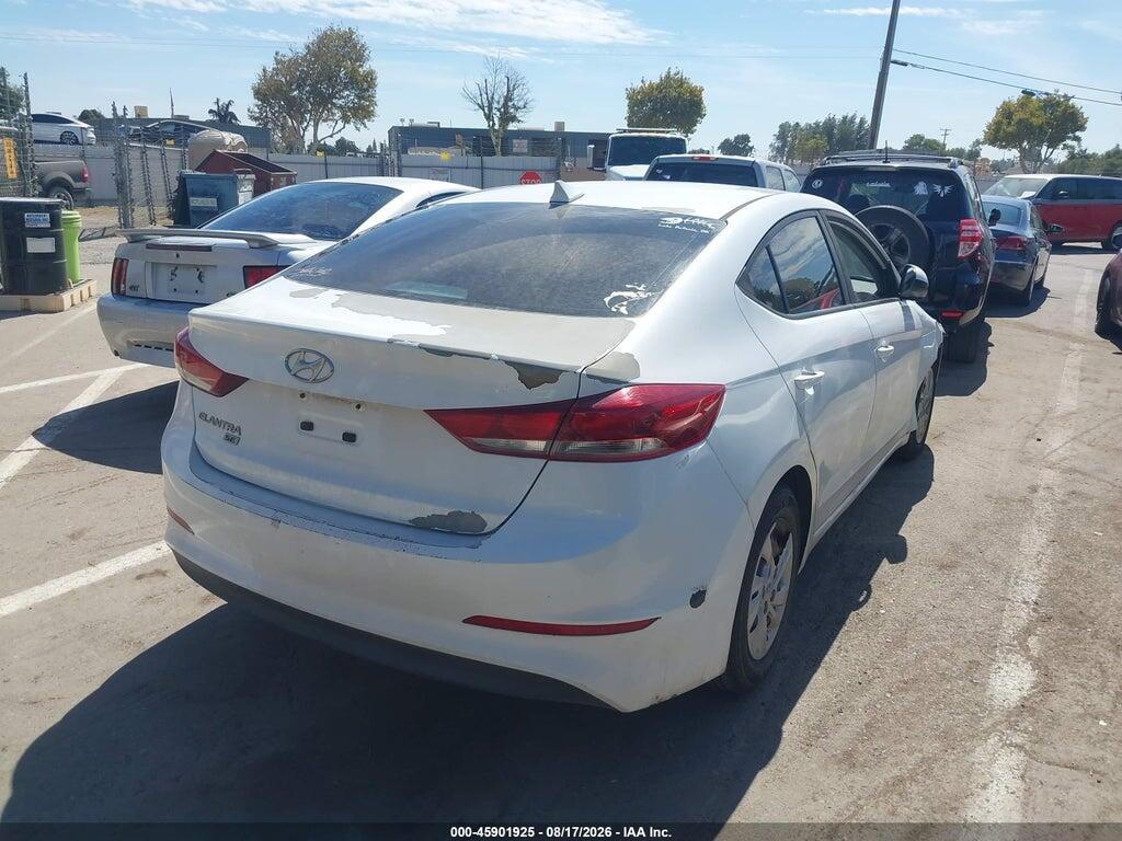 5NPD74LF1HH164604 2017 HYUNDAI ELANTRA photo no. 4