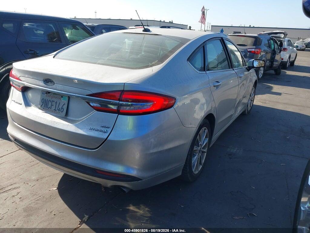 3FA6P0LU8HR314372 2017 FORD FUSION HYBRID photo no. 4