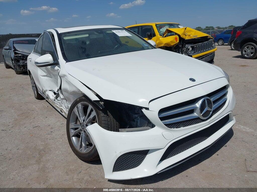 55SWF8DB8KU286573 2019 MERCEDES-BENZ C 300 photo no. 1