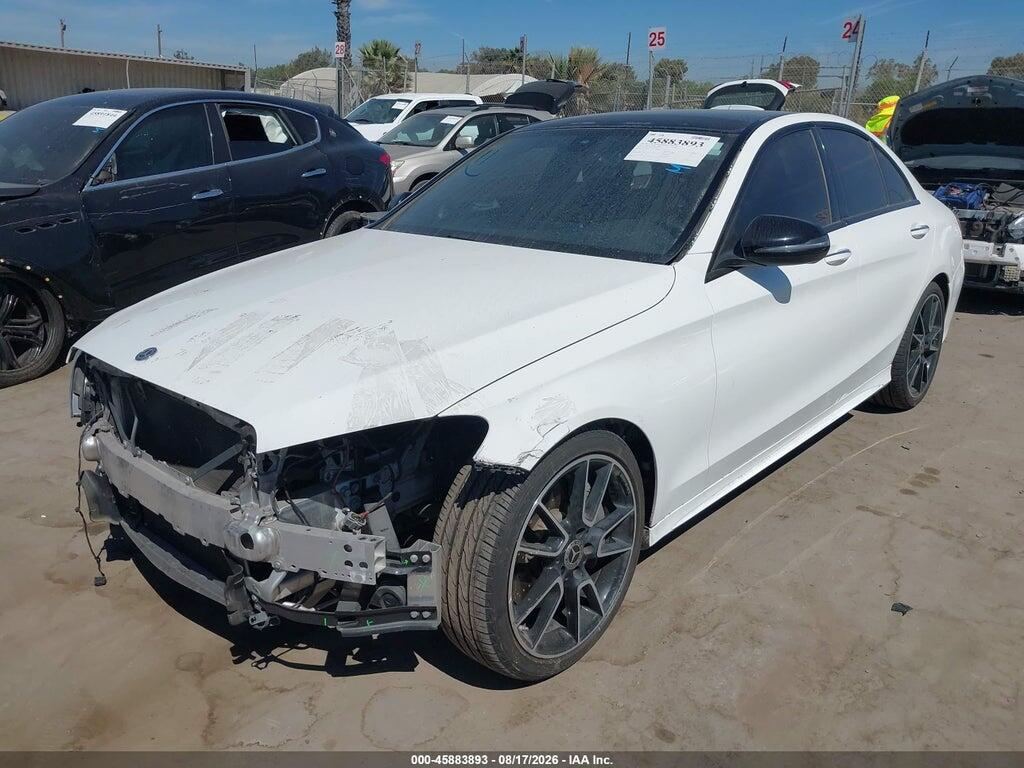 55SWF8DB7KU314797 2019 MERCEDES-BENZ C 300 photo no. 2
