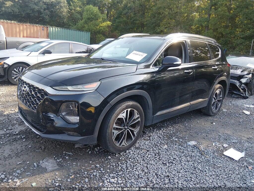 5NMS53AA8KH129397 2019 HYUNDAI SANTA FE photo no. 2